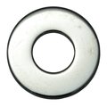 Midwest Fastener Flat Washer, Fits Bolt Size 3/8" , Steel Chrome Plated Finish, 10 PK 74344